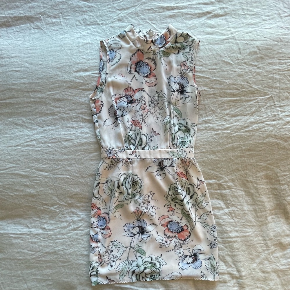 ASOS floral mini dress. Size 2.